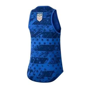 Nike USA USWNT Preseason WOMEN'S Tank Top - Blue Star, Size XL